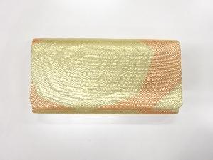 リサイクル　抽象模様織出し和装バッグ